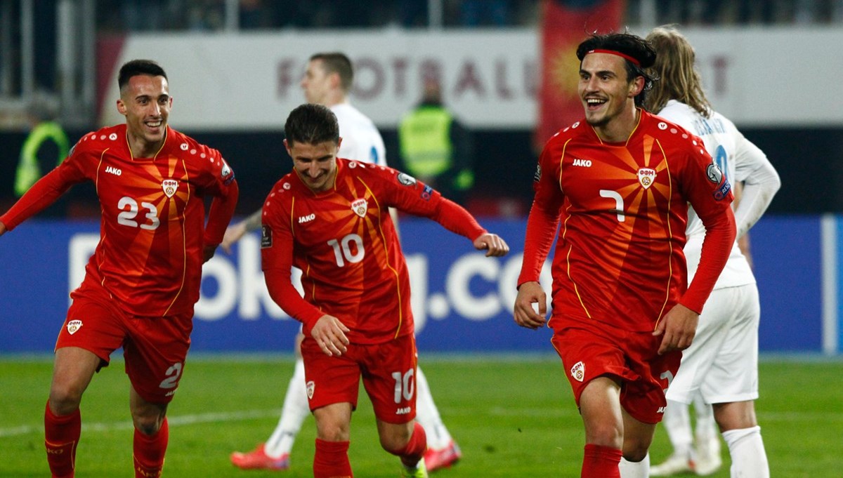 Dünya Kupası Elemeleri: Eljif Elmas'ın golleri Kuzey Makedonya'yı play-off'lara taşıdı