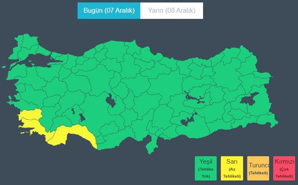 Hafta sonu hava nasıl olacak? 3 il için sarı kodlu uyarı - 4