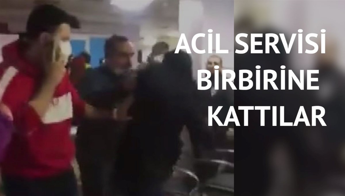 ‘Ambulans gecikti’ diyerek güvenlik görevlilerine saldırdılar