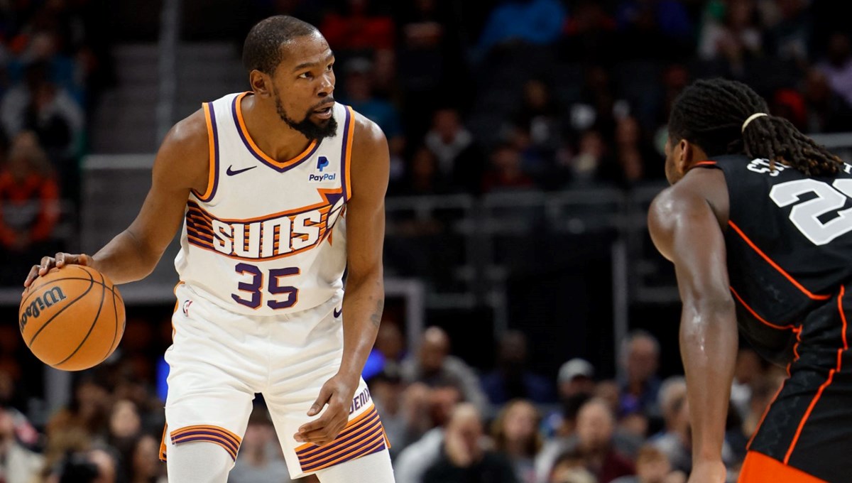 Kevin Durant'ın 41 sayısı Phoenix Suns'a galibiyet getirdi Kevin Durant'ın 41 sayısı Phoenix Suns'a galibiyet getirdi