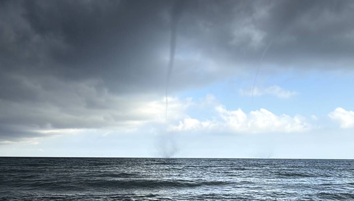 Samsun'da hortum oluştu