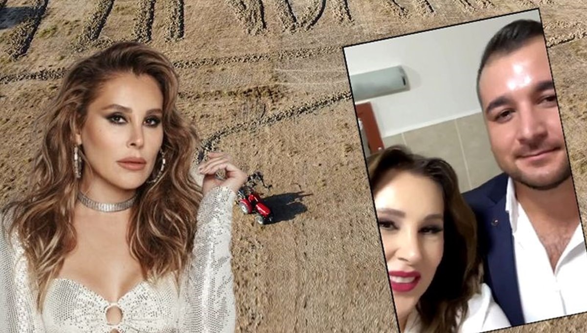 Tarlasına Funda Arar'ın adını yazmıştı: Ünlü şarkıcı ile hayranı bir araya geldi