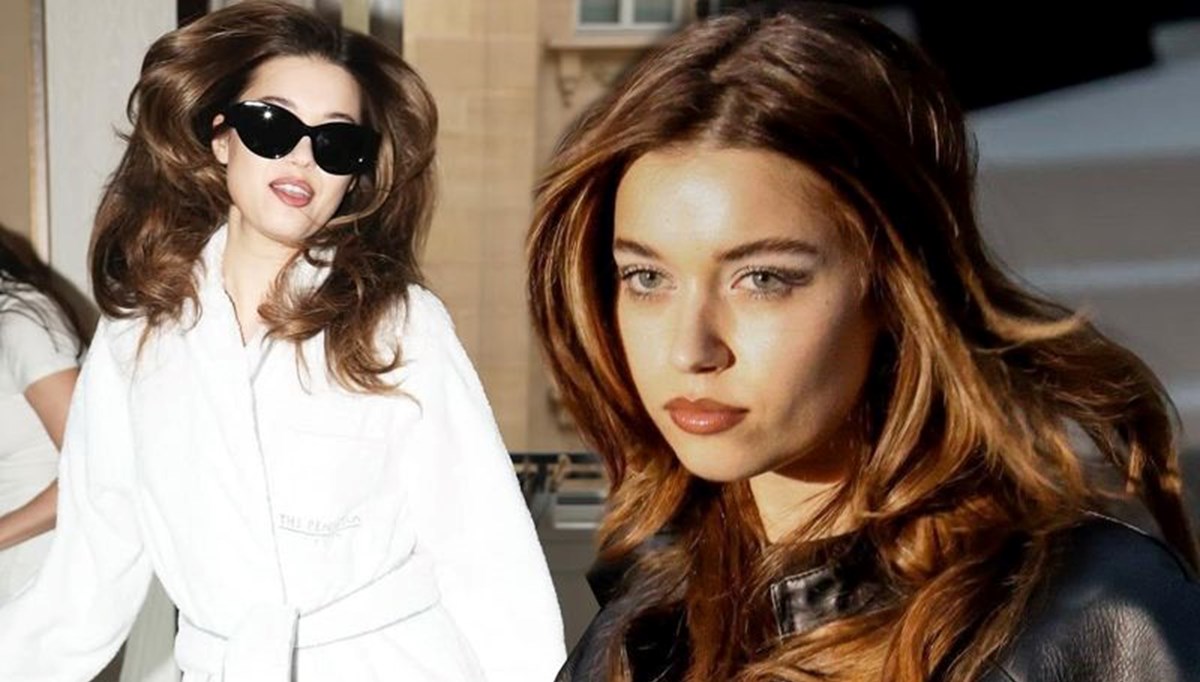 Afra Saraçoğlu'ndan yeni Paris pozları: Doğal güzelliği dikkat çekti