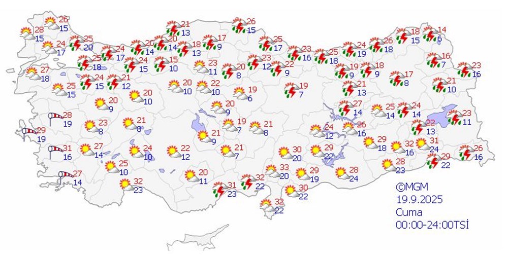 Dikkat! Sıcaklık düşüyor, üç gün sürecek yağmur geliyor: İstanbul da listede - 4