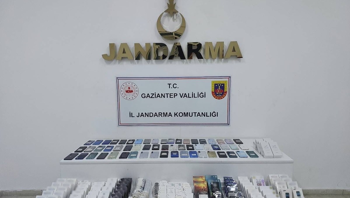 Gaziantep'de kaçakçılık operasyonu