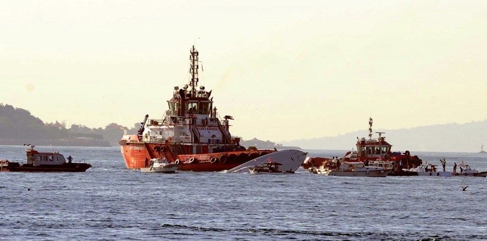 Sahil Güvenlik botu gemiyle çarpıştı: 3 şehit - 1
