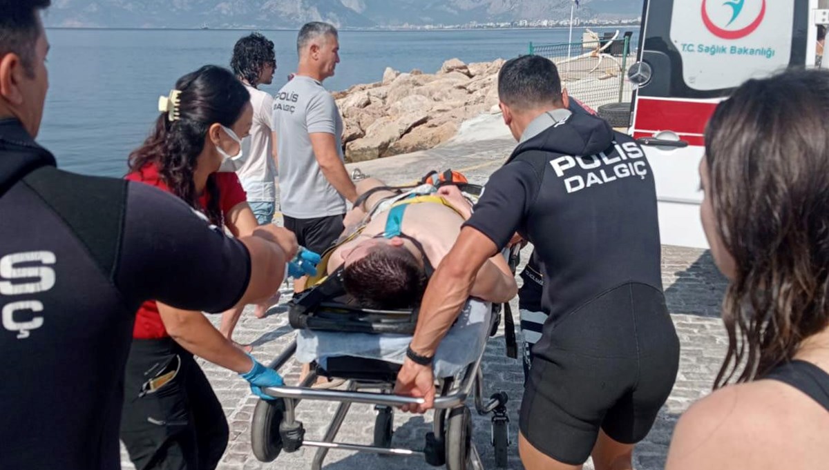 Antalya'da SUP board sırasında feci olay