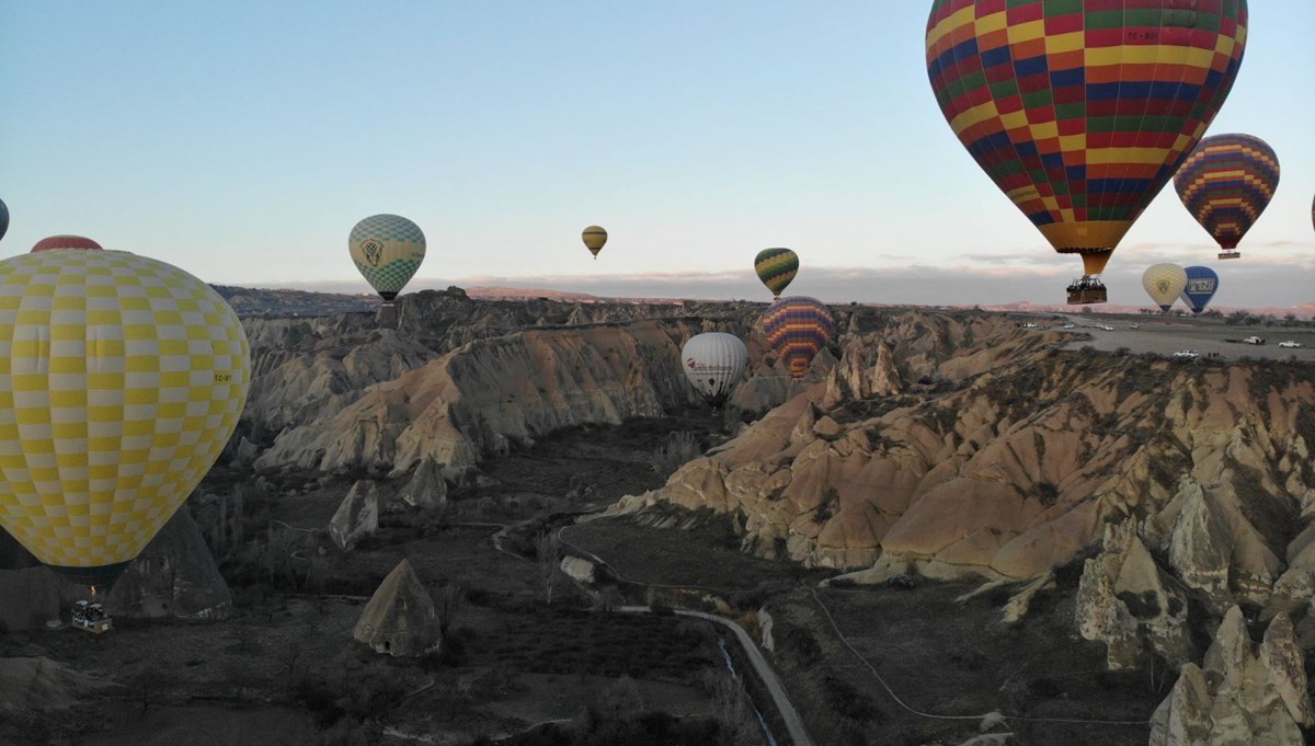 Kapadokya'ya 7 ayda 2 milyondan fazla turist geldi