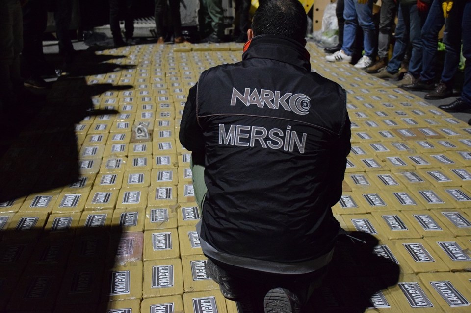 Mersin'de 615 kilogram kokain ele geçirildi - 1