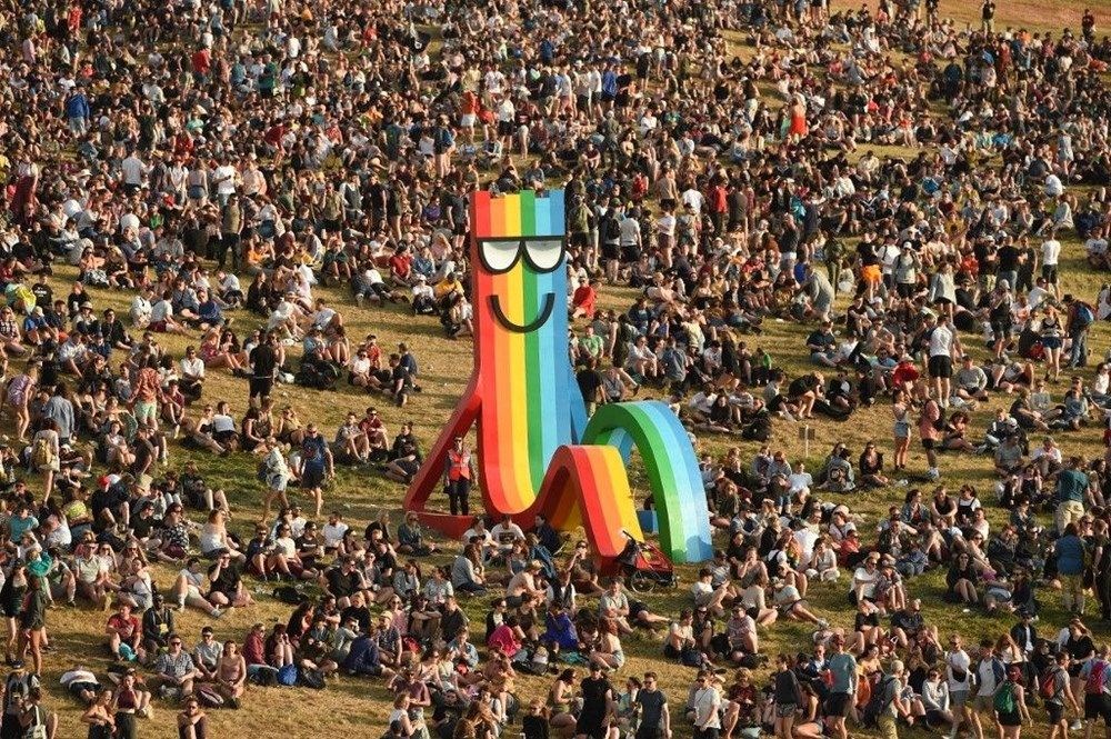 Glastonbury Festivali'nin 50. yılı sanal sergiyle kutlanıyor - 1