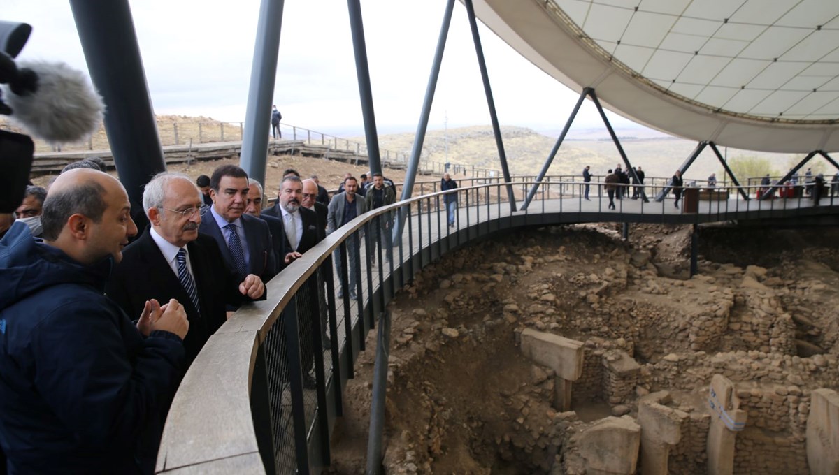 Kılıçdaroğlu, Göbeklitepe'yi ziyaret etti