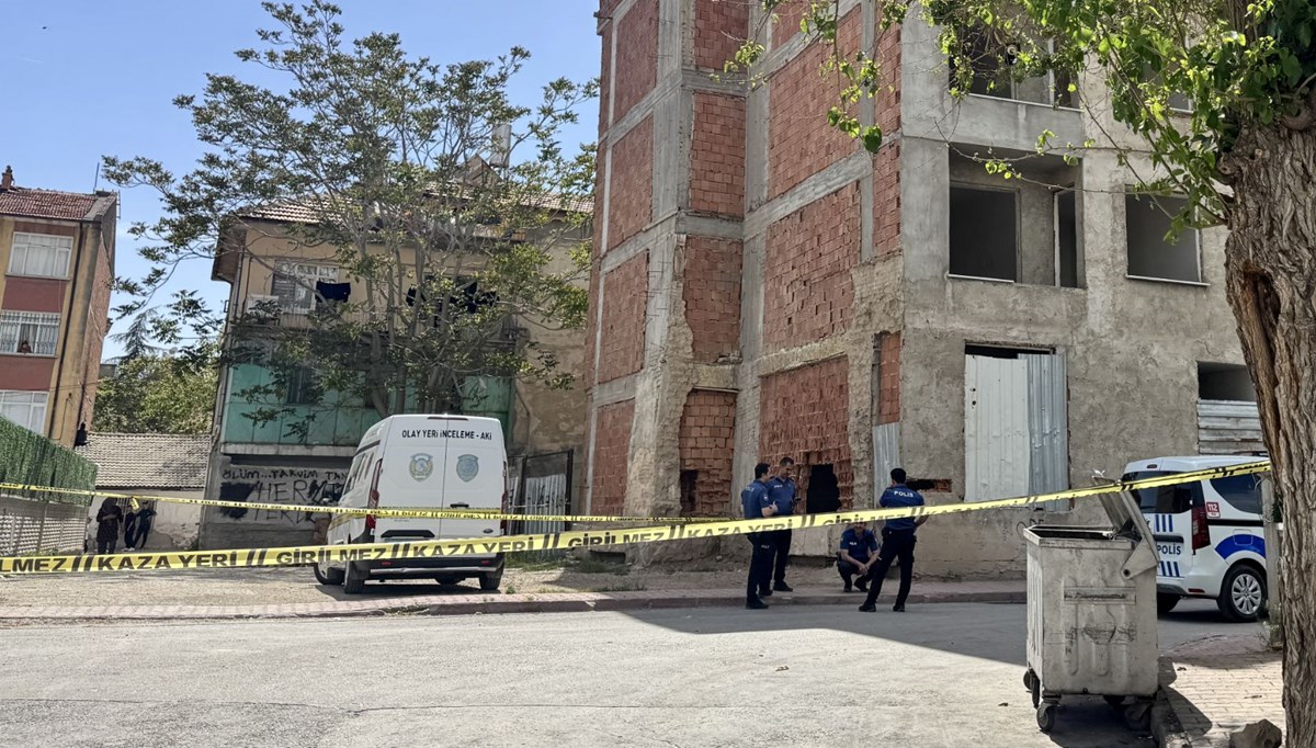Konya'da inşaatta ceset bulundu