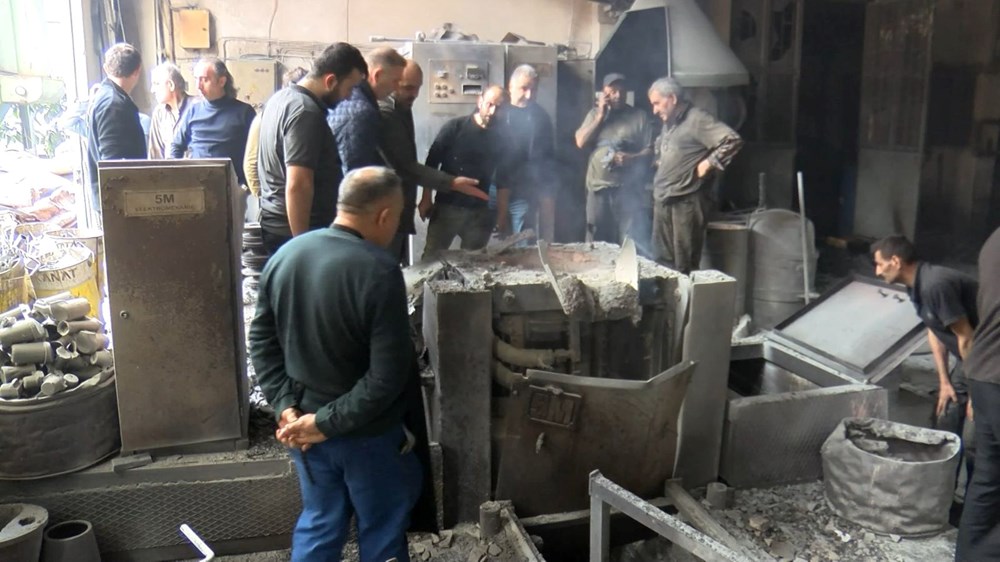 İstanbul'da demir döküm atölyesinde art arda patlama - 5
