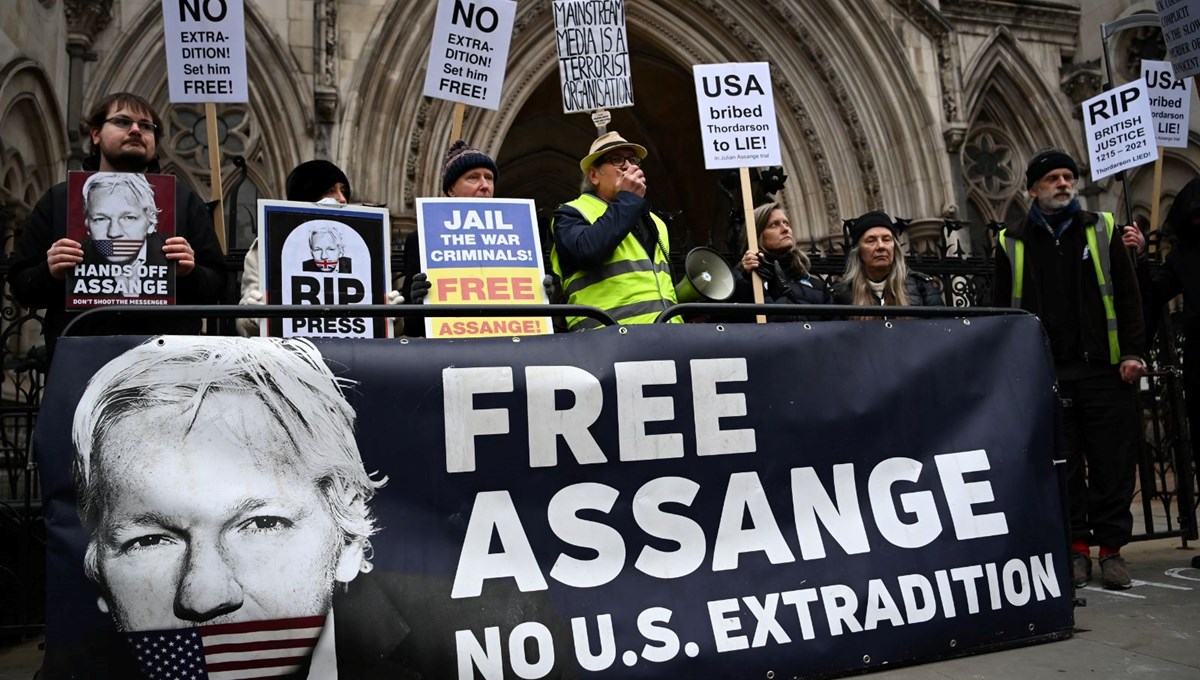 WikiLeaks'in kurucusu Assange'ın, ABD'ye iade edilme kararına itirazı reddedildi