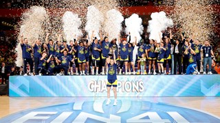 Fenerbahçe üst üste ikinci kez Euroleague şampiyonu