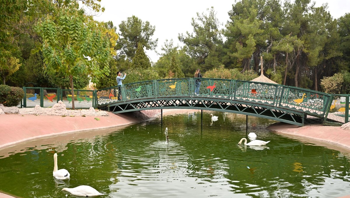 Gaziantep Doğal Yaşam Parkı ara tatilde 175 bin kişiyi ağırladı