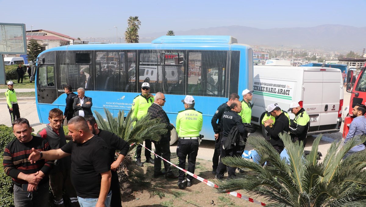 Halk otobüsünün çarptığı yaya öldü