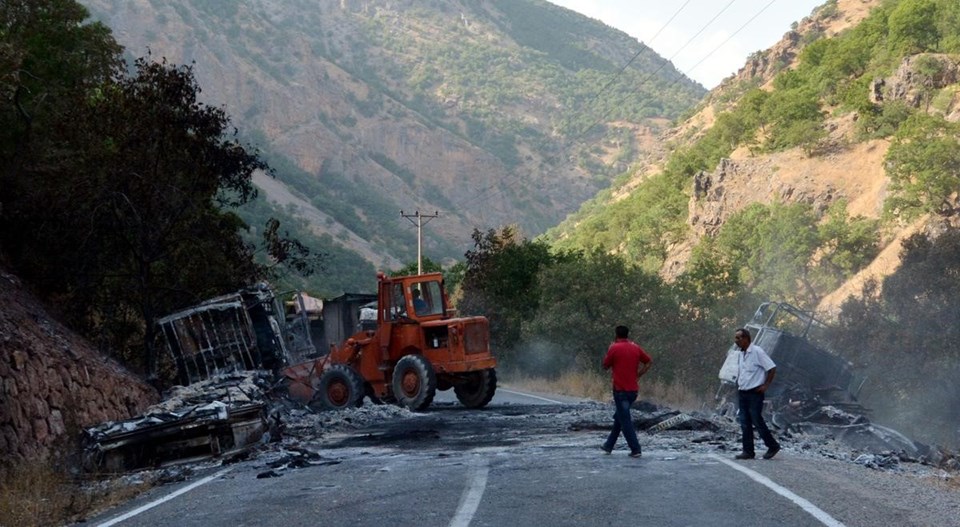 Tunceli-Erzincan karayolu yeniden açıldı - 1