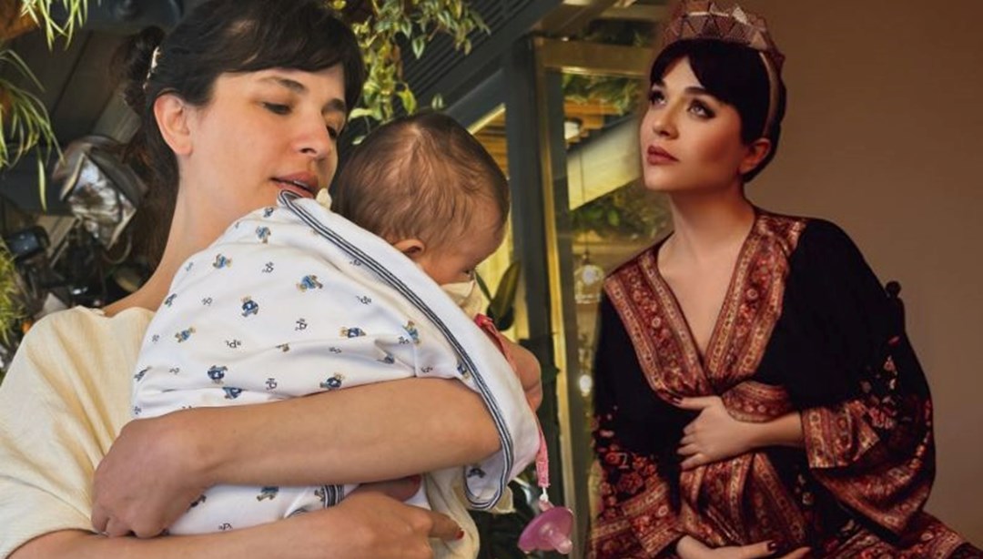 Gonca Vuslateri kızı Asya'nın yüzünü ilk kez gösterdi