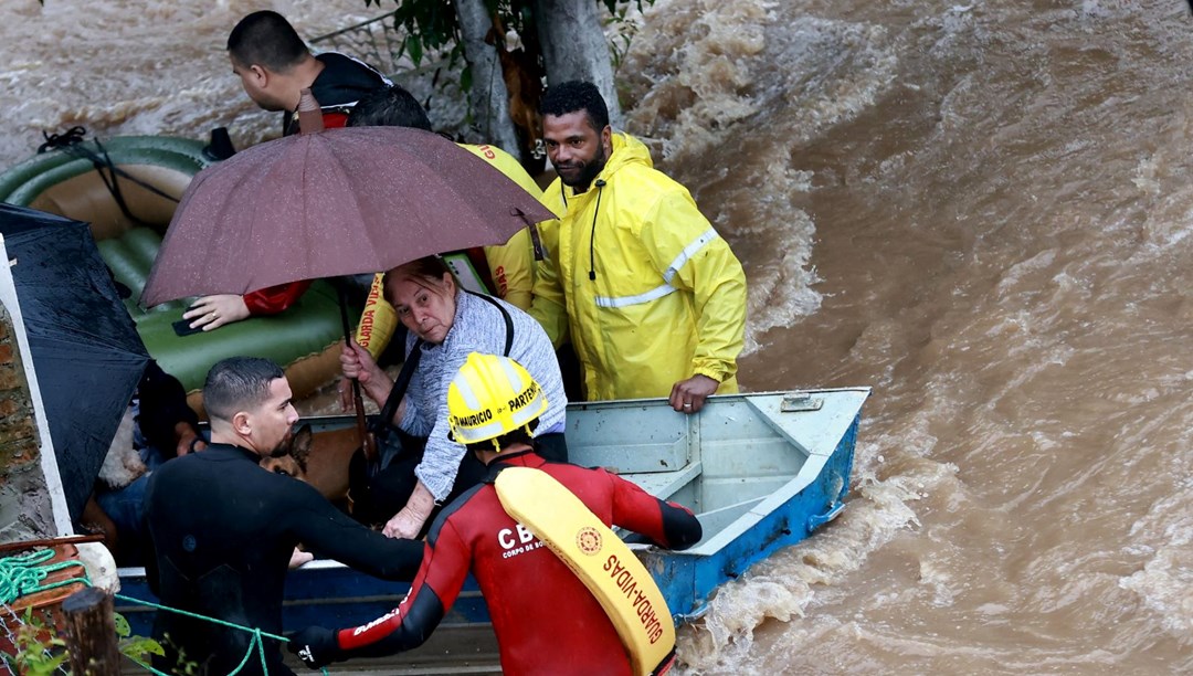 Brezilya'da sel felaketi Aşırı yağışlar geri döndü