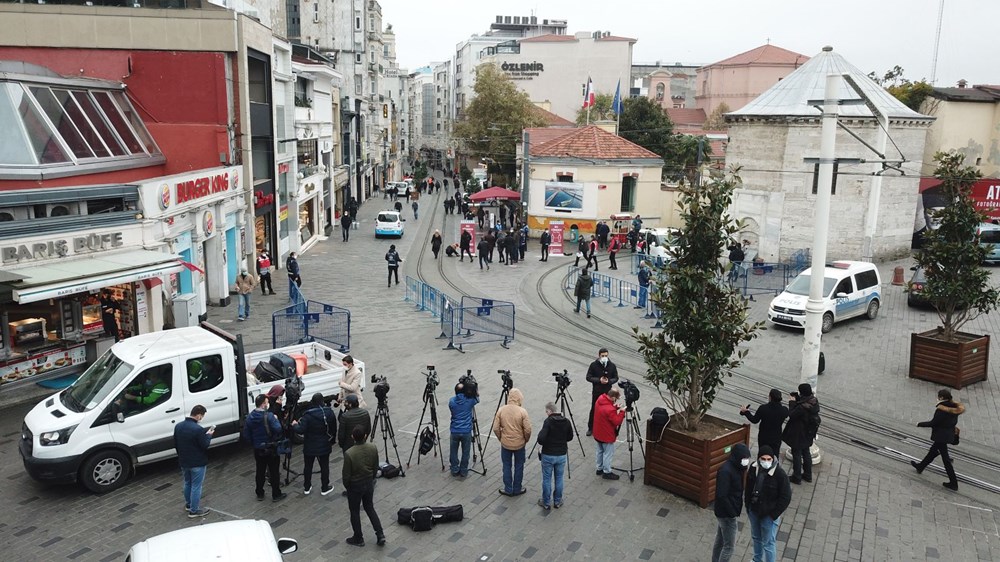 İstiklal Caddesi'nde 7000 kişi kuralı başladı - 1