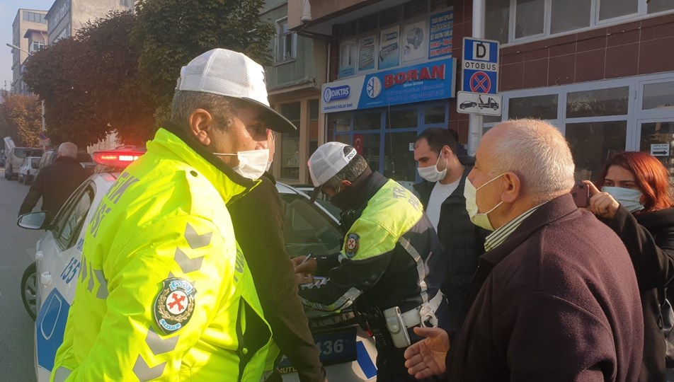 Fazla yolcuyla polise yakalandı, savunması şaşırttı