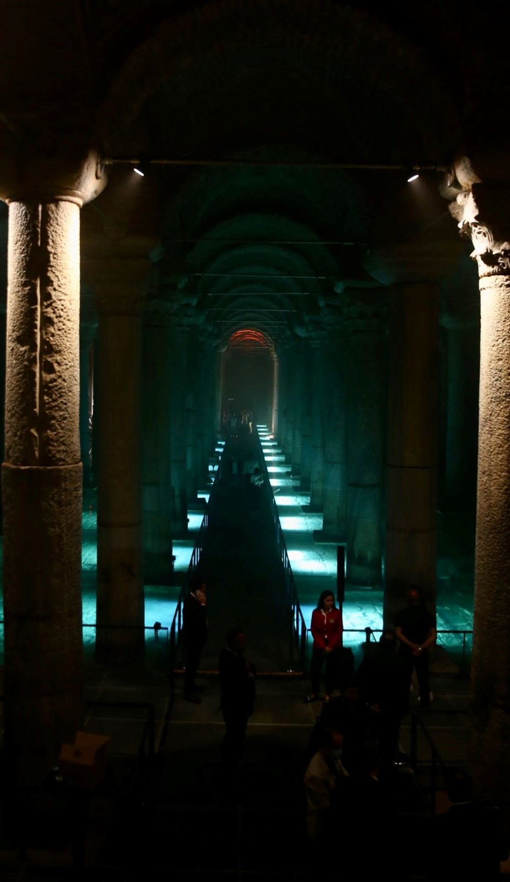 Tarihi Yerebatan Sarnıcı Müzesi yenilenme çalışmalarının ardından açıldı - 9