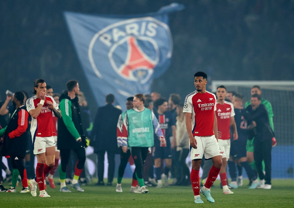 Bir yanda düğün, diğerinde yas: Şampiyonlar Ligi'nde PSG Arsenal'i devirdi, hem mutluluk hem hüzün gözyaşları aktı - 4