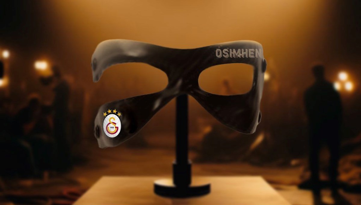 Galatasaray'da Osimhen maskeleri satışa çıktı Galatasaray'da Osimhen maskeleri satışa çıktı