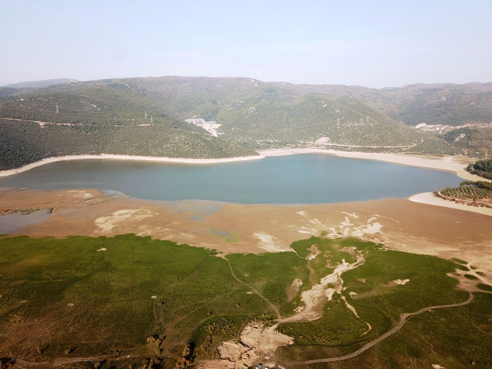 Gölbaşı Barajı'nın yüzde 70'i kurudu - 5