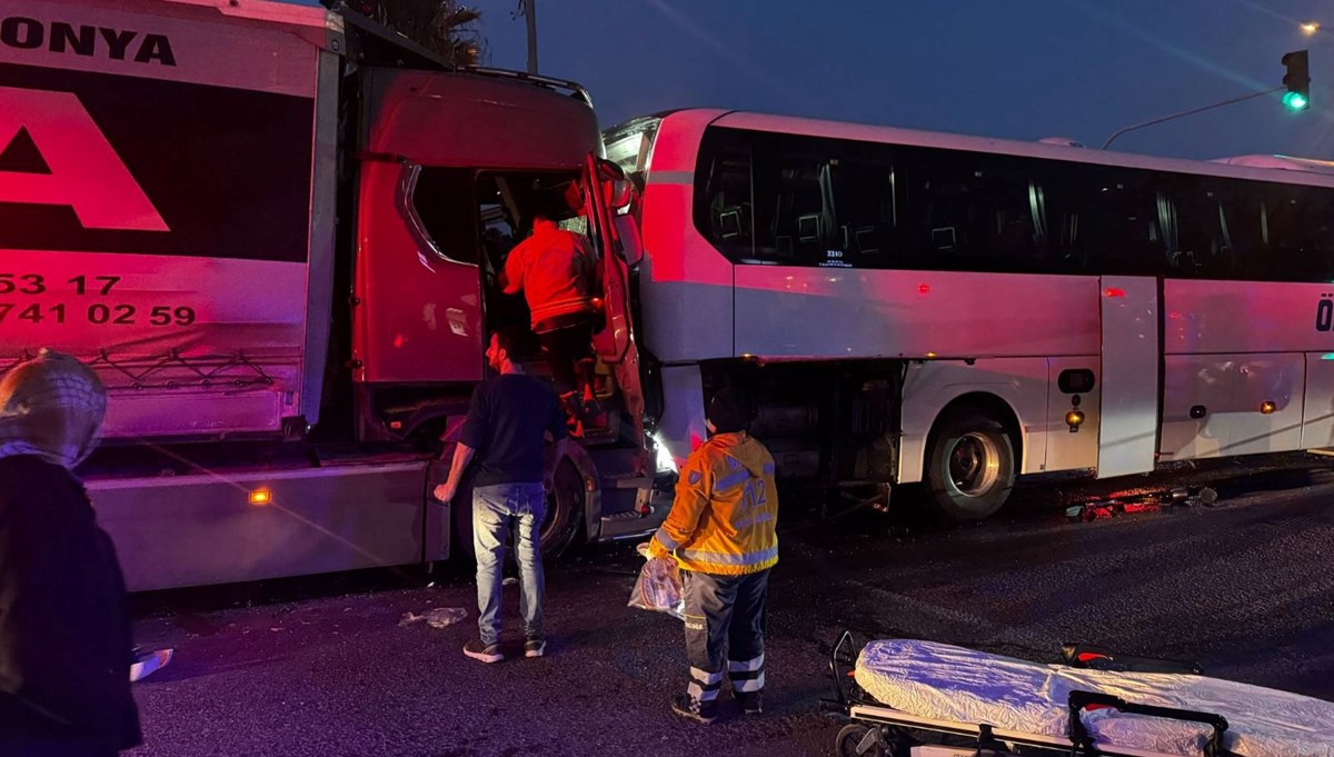 4 araçlık zincirleme trafik kazası: 1 ölü