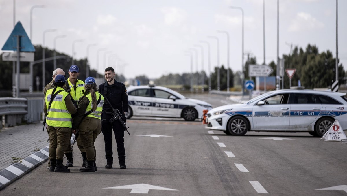 İsrail polisi, Gazze'ye insani yardım girişini engelledi İsrail polisi, Gazze'ye insani yardım girişini engelledi