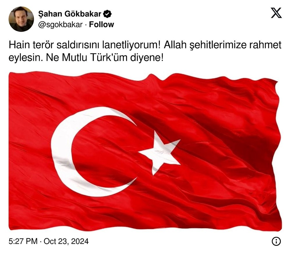 Ünlüler terör saldırısını lanetledi: Başımız sağ olsun - 2