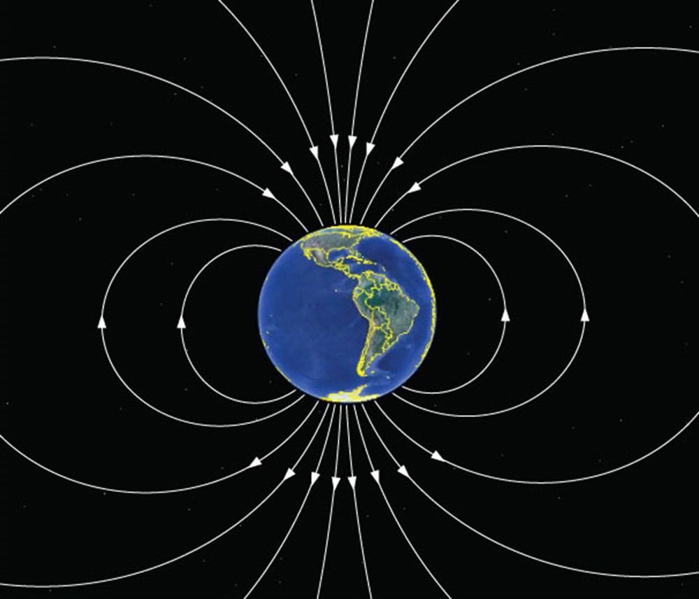Магнитное поле земли изображение