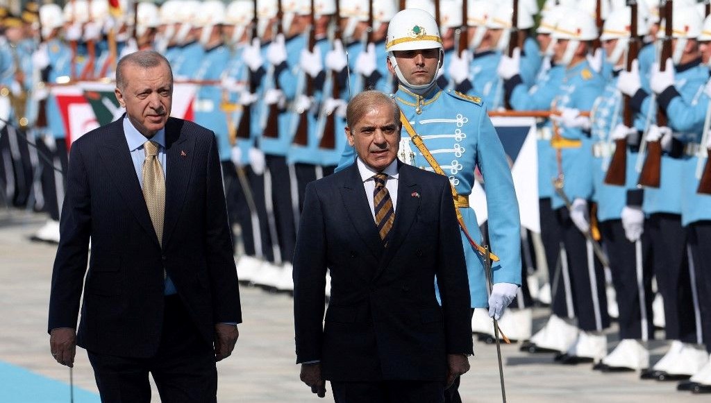 Erdoğan, Şerif ile görüştü