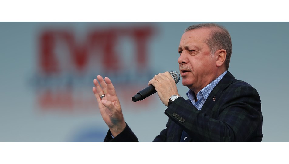 Cumhurbaşkanı Erdoğan İstanbul'daki evet mitinginde konuştu