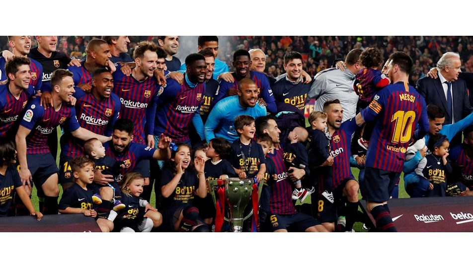 İspanya'da şampiyon Barcelona