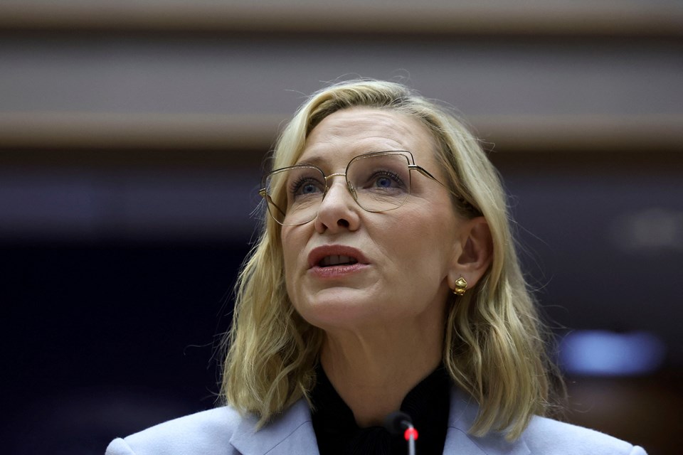 Cate Blanchett'ten Avrupa Parlamentosu'nda Gazze çağrısı - 2