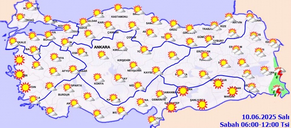 8 il için sağanak yağış uyarısı - 2