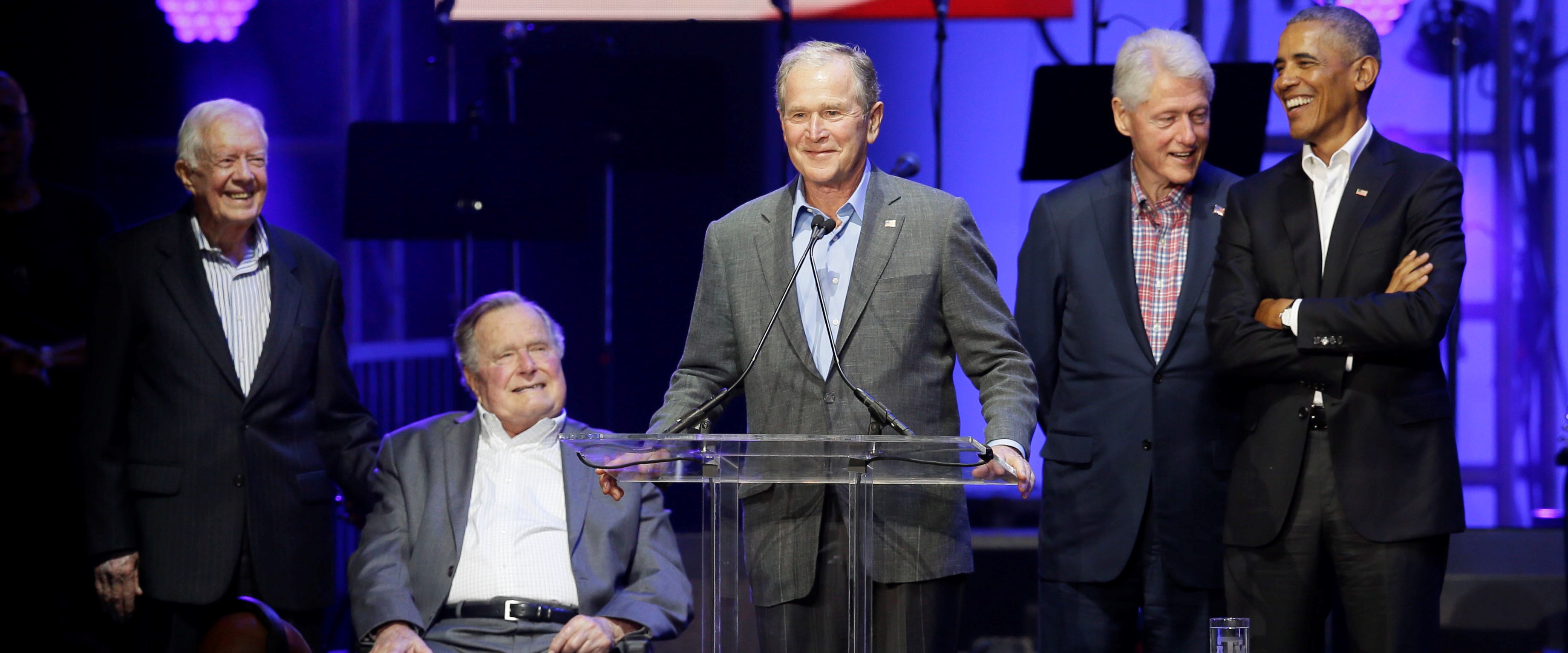 5 eski ABD Başkanı, kasırgalardan...