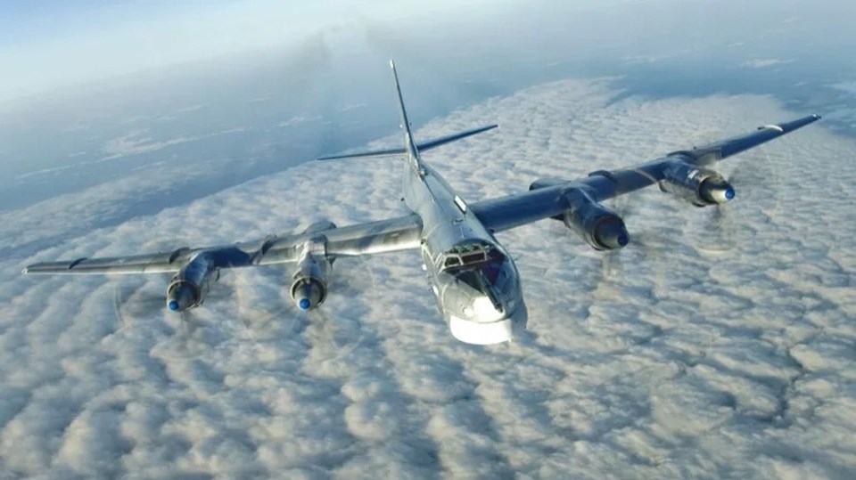 Rus TU-95 bombardıman uçağı