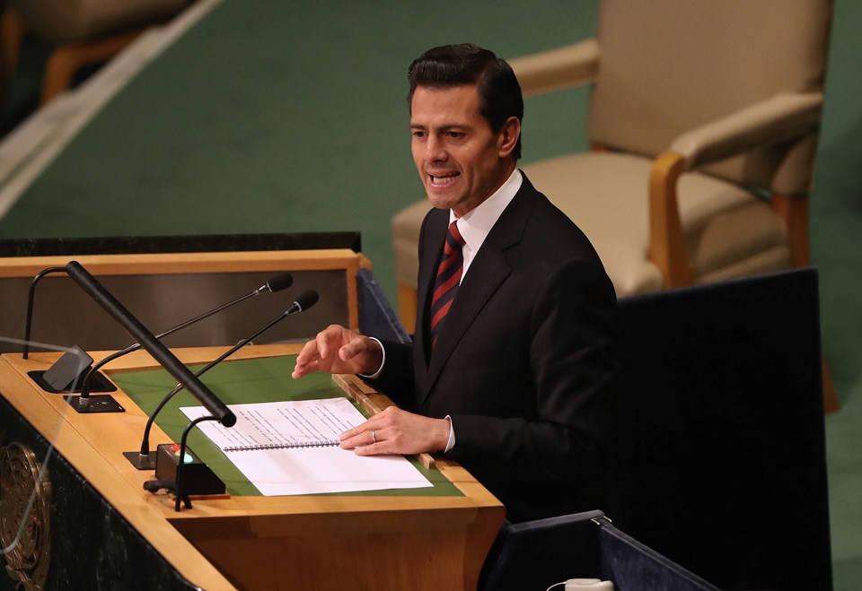 Meksika Devlet Başkanı Enrique Pena Nieto