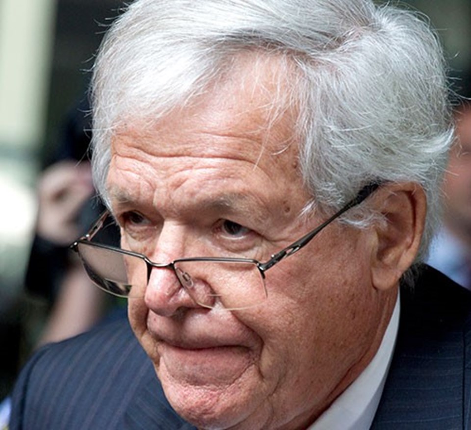 Dennis Hastert, 8 yıllık Temsilciler Meclisi Başkanlığının ardından 2007'de emekli olmuştu