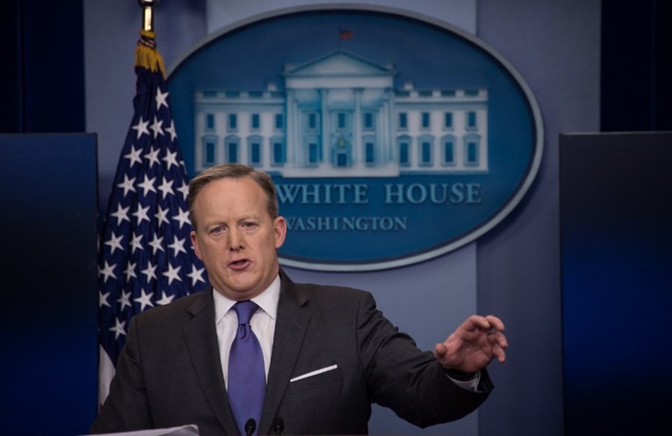 Beyaz Saray Sözcüsü Sean Spicer