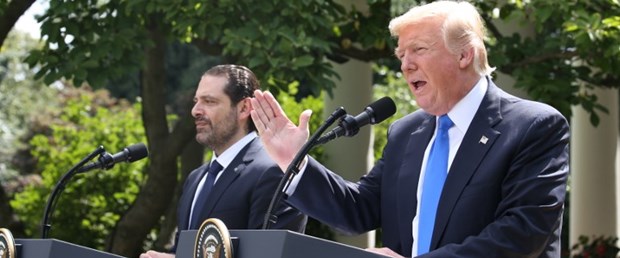 lübnan trump hariri mülteci yardım260717.jpg