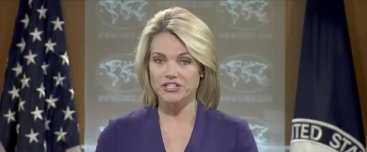 ABD Dışişleri Bakanlığı Sözcüsü Heather...