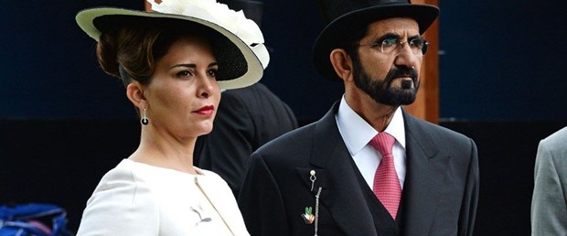 Dubai Şeyhi Al Maktum ile Prenses Haya.jpg