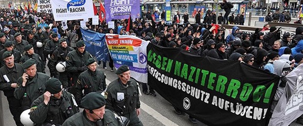 Almanya’da ırkçılığa karşı protesto