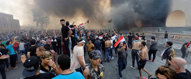 ırak protesto
