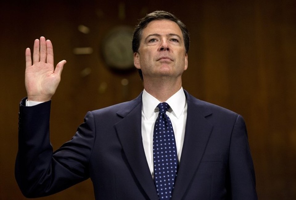 ABD Başkanı Trump tarafından görevinden azledilen James Comey